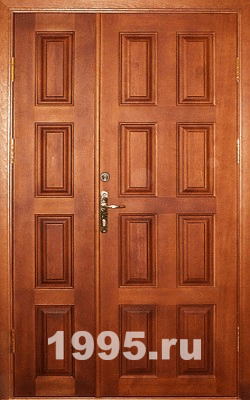 Металлические двери в коттедж